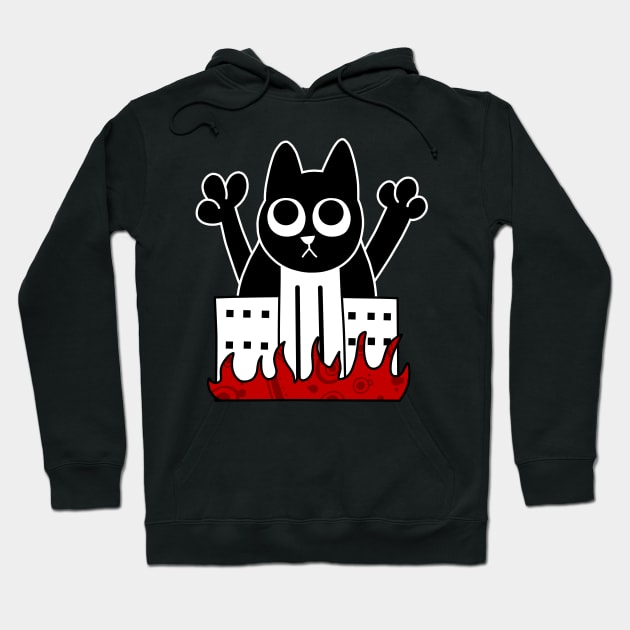 Cat Burns City Hoodie by pako-valor